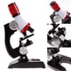 thumbnail image 5 of Ábaco Kit de microscopio educativo para niños Laboratorio de ciencias LED 100-1200X Toy Home School, 5 of 8