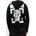 thumbnail image 2 of Off-White Men's Black Logo Cotton Hoodie Sweatshirt (S), 2 of 2