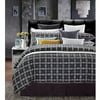 EverRouge Checkers 300-Thread-Count 7-Piece Bedding Duvet Set