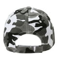 thumbnail image 3 of 3-Pack Plain Baseball Dad Cap Adjustable Size for Outdoor Activities Grey Camouflage, 3 of 6