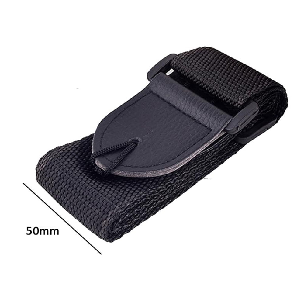 Guitar Shoulder Strap Leather Head Adjustable Shoulder Strap for Guitar Electric Guitar Bass Guitar Parts Accessories Useful and Nice