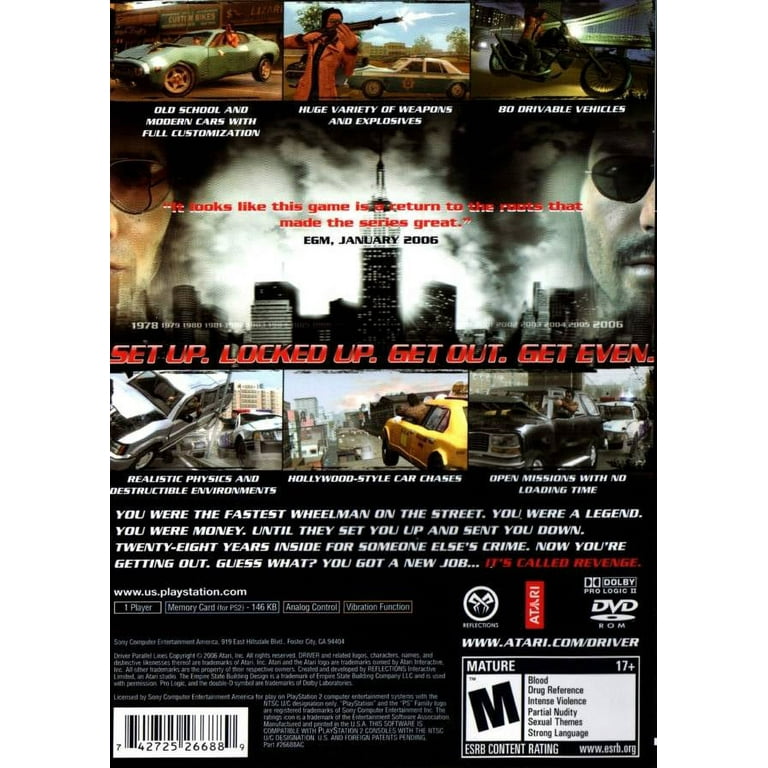 Driver parallel cheap lines ps3