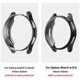 thumbnail image 3 of Funda de reloj para Samsung Galaxy Watch 4/5/6, Protector de pantalla de 40mm y 44mm, cubierta protectora de parachoques envolvente de TPU para reloj Samsung Galaxy Watch 6 40mm 44mm protectora para, 3 of 4