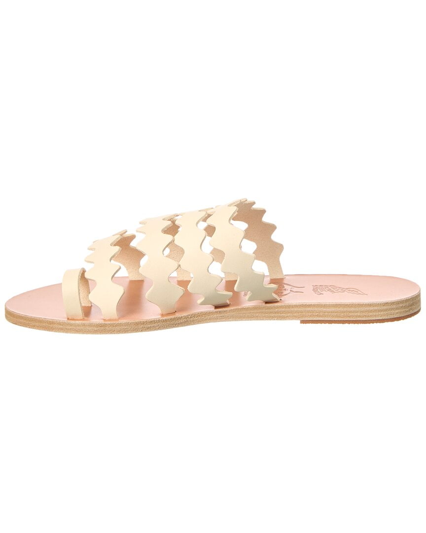 未使用ANCIENT GREEK SANDALS size37(23.5〜24) Ancient Greek Sandals Niki Onda Leather Sandal, 42, White
