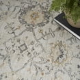 thumbnail image 6 of Nourison Oushak Home Persian Grey 5'5" x 7'3" Area Rug (5x7), 6 of 8