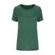 thumbnail image 4 of Tops Cortos para las Mujeres Imprimidos Cuello Redondo Suelto Manga Corta Superior, Tops Sueltos para las Mujeres, 4 of 7