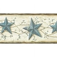 thumbnail image 2 of 878788 Heritage Tin Star Wallpaper Border Blue CTR65366b, 2 of 2