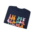 thumbnail image 3 of Women Adult Bernese Mountain Dog Mama Era Crewneck Sweatshirt, Berner Mom, 3 of 4