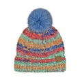 thumbnail image 5 of CC Multi Color Space Dye Pom Beanie, 5 of 7