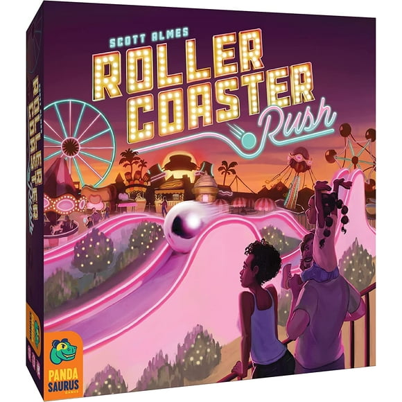 Roller Coaster Rush 2-4 players, ages 8+, 15-30 minutes