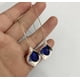 thumbnail image 4 of Nvzi Pendientes colgantes de estilo retro, nuevos y únicos, joyería étnica bohemia vintage (azul), 4 of 5