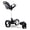 Matte White, variant on MGI E-Boost (Navy) Golf Push Cart Bundle with Storage Net, Built-in Cup Holder, Scorecard Holder, Golf Ball Holder & PlayBetter Portable Charger