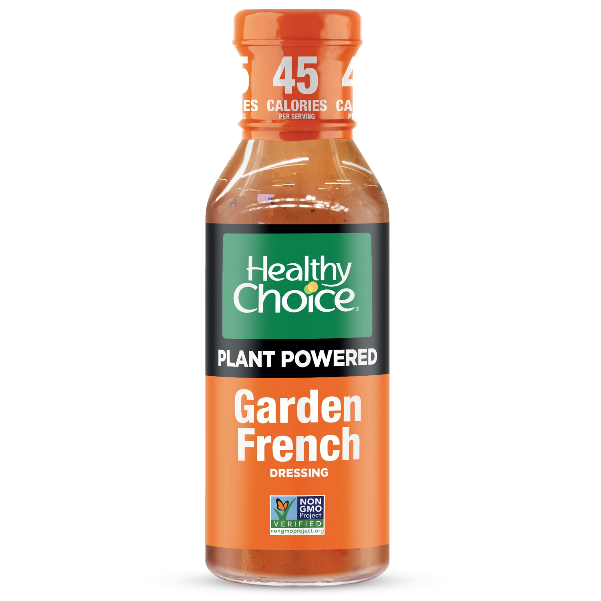 Healthy Choice Power Dressing Plant-Based Salad Dressing, Garden French, 12 oz.