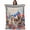 Beige, variant on 4th of July Dogs Blanket Soft Cozy Warm Throw Blanket for Couch, Plush Fuzzy Flannel Fleece Blankets for Sofa, Independence Day Floral Red Stars Beige Bed Blankets Lightweight Gifts for Men, 40"x60"