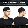 thumbnail image 6 of 5 Packs Sports Headbands for Men, Moisture Wicking Workout Headband, Sweatband Headbands for Running,Cycling,Football,Yoga,Hairband for Women and Men, 6 of 8