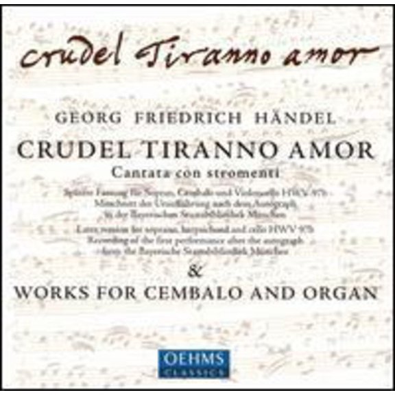 Edgar Krapp - Crudel Tiranno Amor - Music & Performance - CD