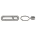 thumbnail image 3 of Alloy Hanging Buckle, Easy To Carry Convenient To Use Practical To Use High Reliability  Waist Belt Hanging Buckle  For Mountaineering, 3 of 8
