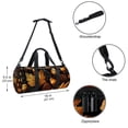 thumbnail image 5 of Thanksgiving Travel Tote Bag with Interior Zipper Pocket - Great for Yoga, Luggage, and Swim - Large Capacity Sports Bag, Size 17.7 Inches, 5 of 6