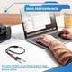 thumbnail image 5 of 3.5mm to Dual 6.5mm Adapter 3.5mm Audio Aux Cable Double 6.35 1/4 inch Mono to Stereo 1/8 inch 3.5mm, 5 of 5