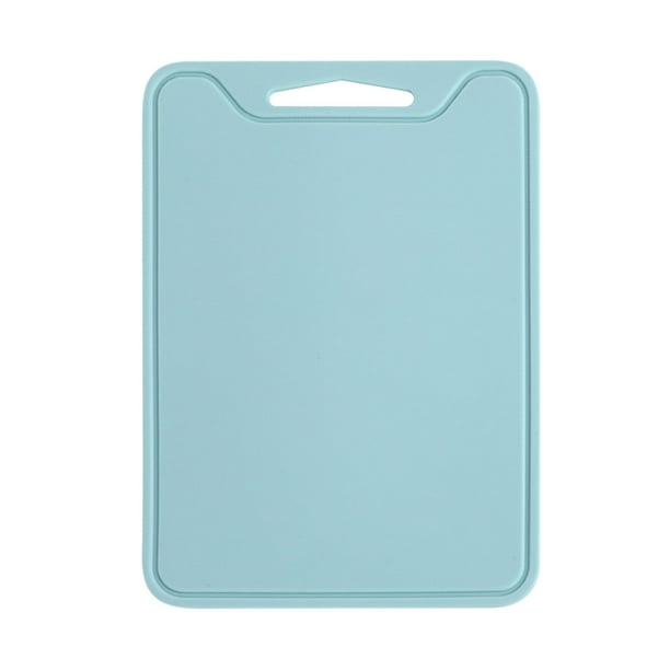 Tabla de cortar de silicona plegable de doble cara | Tabla de cocina flexible y antideslizante con canales de goteo para camping y uso doméstico