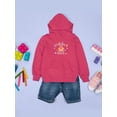 thumbnail image 3 of Spooky Babe Retro Style Hoodie Juniors -Image by Shutterstock,  Small, 3 of 4