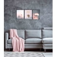 thumbnail image 1 of ENJOY THE LITTLE THINGS Pink and Grey Decor for Bedroom Canvas Art Prints, 16 in x 38 in, 1 of 10