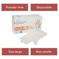 thumbnail image 3 of McKesson Vinyl Exam Gloves, Powder-Free, Disposable Medical Glove, Large, 150 Count, 1 Box, 3 of 10
