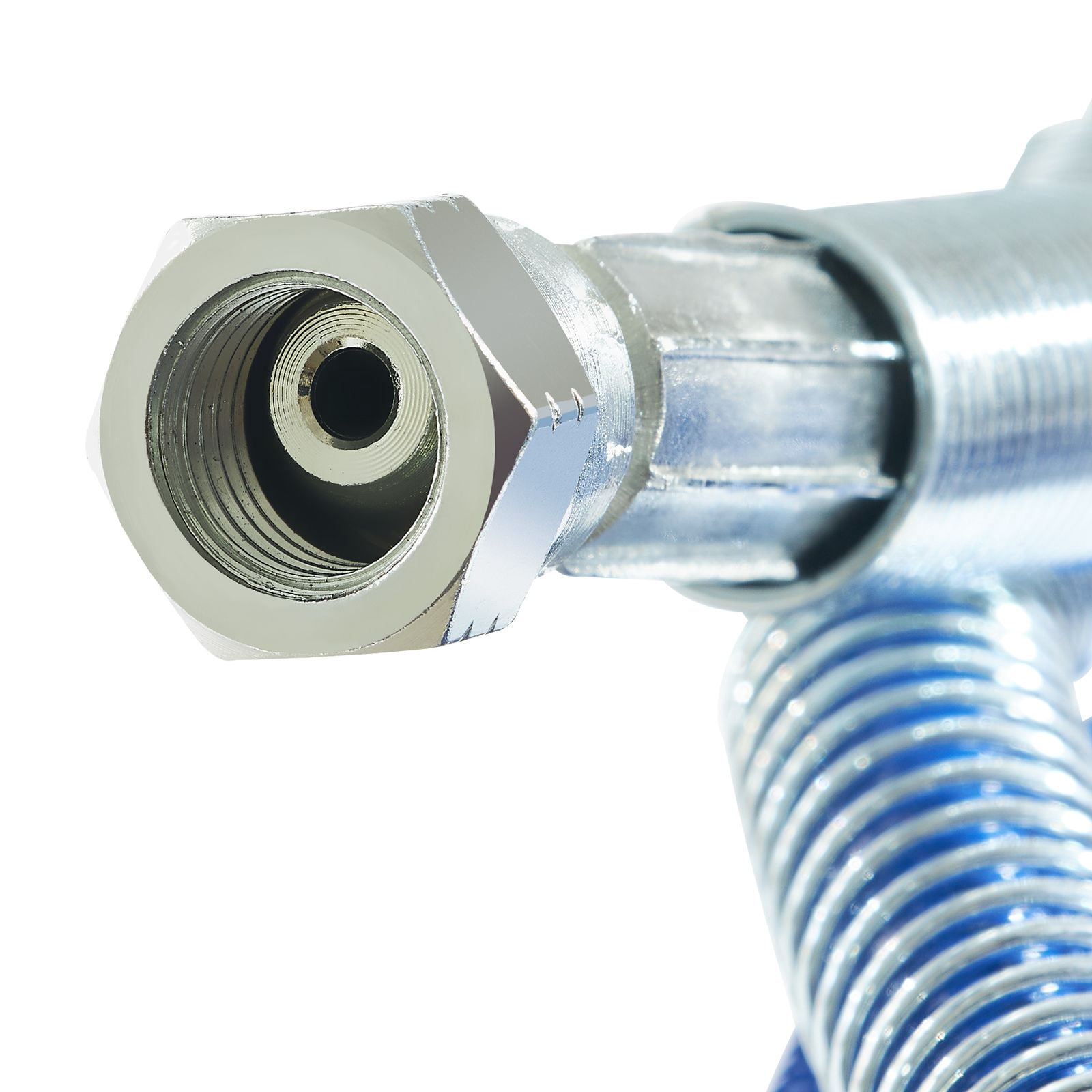 50ft Airless Paint Sprayer Hose, 1/4" Connector, 4350 PSI Burst Pressure, Explosion-Proof, Multi-Layer Construction for Professional Spraying