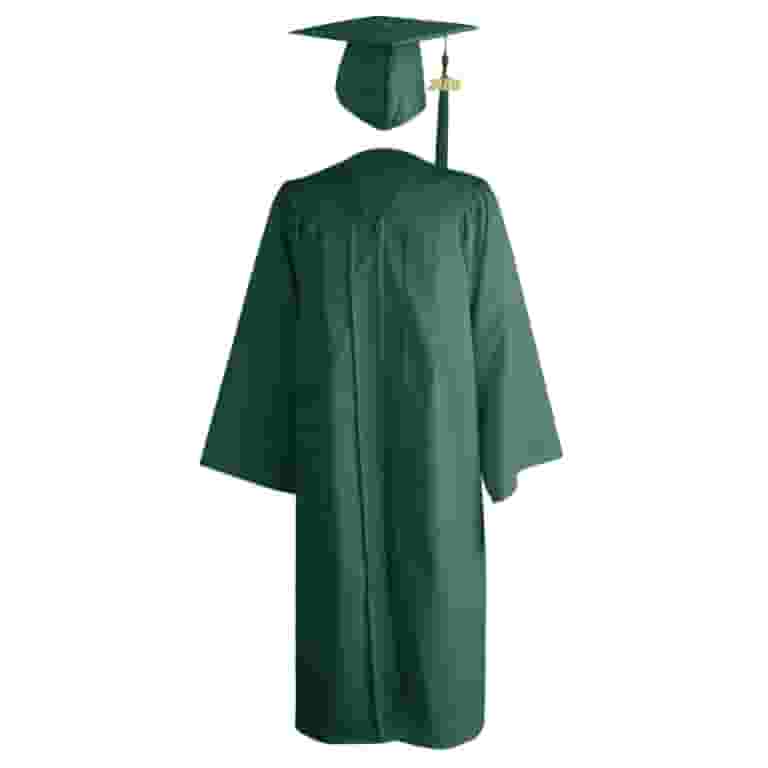 Oqasdz Solid Color Men Unisex Graduation Gown Sets College & High School Robe With Caps & Tassels Lovely Male Dailywear Oqasdz Solid Color Men Unisex Graduation Gown Sets College & High School Robe With Caps & Tassels Lovely Male Dailywear