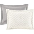 thumbnail image 3 of Home Essence Colden Reversible Textured Sherpa to Faux Mink Comforter Set, 3 of 4
