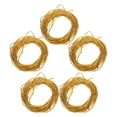 thumbnail image 3 of Shisuyan Holiday Presents Golden 5 Bundles 10x0.1cm 50m Polyester Rope, 3 of 8