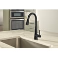 thumbnail image 3 of MONOMANDO PARA COCINA SLEEK 7864BL NEGRO MATE MOEN 322272, 3 of 4