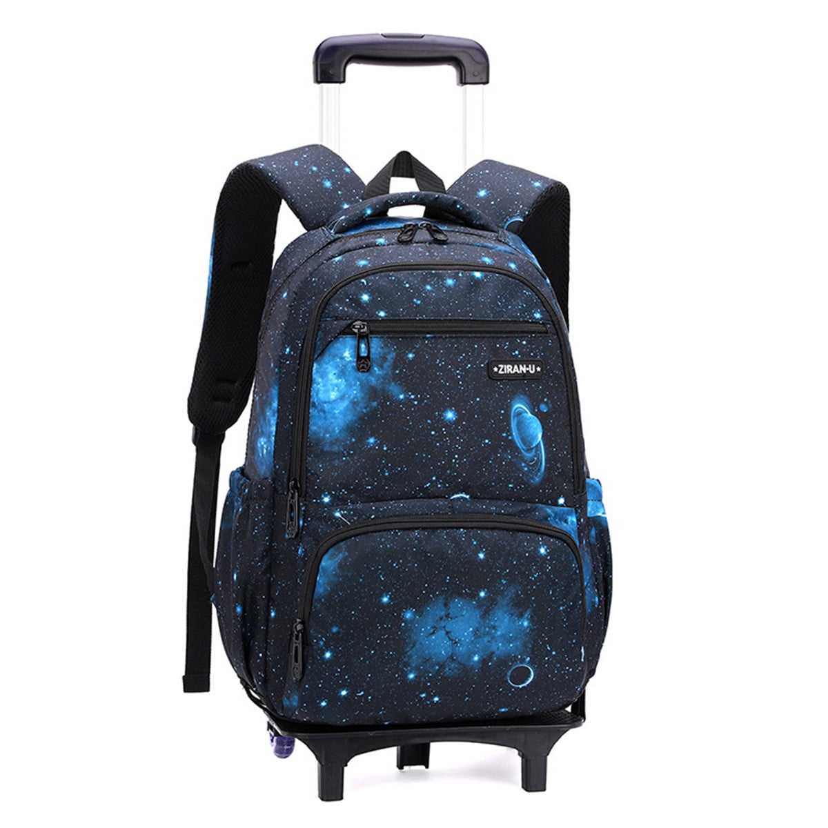 School Kids Rolling Backpack for Girls With Wheels Trolley Wheeled ...