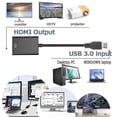 thumbnail image 2 of Usb To Hdmi Adapter, Usb 3.0/2.0 To Hdmi Audio Video Adapter, Hd 1080p Video Graphics Cable Converter For Pc, Laptop Hdtv Tv Compatible With Windows X, 2 of 5