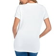 thumbnail image 6 of Edvintorg Maternity Clothes Short Sleeve Harajuku Fashion Cute Print Casual Pregnancy Shirts Pregnant Women Clothing 2025 Summer, 6 of 6