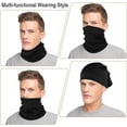 thumbnail image 3 of Yoyauz Women Men Neck Gaiter Scarf, Fashion Casual Solid Color Soft Cozy Fleece Winter Neck Warmer Cold Weather Face Cover for Outdoor Motorcycle Running Cycling Skiing Snowboarding, 3 of 8