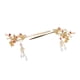 thumbnail image 1 of de 2 pinzas para el cabello con forma de mariposa, joyería retro para el cabello con borlas doradas para boda, de joyas para el cabello co Fernando Clips para el cabello para boda, 1 of 8