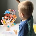 thumbnail image 4 of Milaget Montessori Animal Stacker Blocks Early Learning Puzzle Puzzles Balance Training Forest, 4 of 8