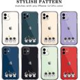 thumbnail image 4 of Funda transparente compatible con iPhone 12/iPhone 12 Pro, con diseño creativo de astronauta, planeta, estrella y espacio exterior, para niñas y niños, suave TPU a prueba de golpes, delgada, para, 4 of 8
