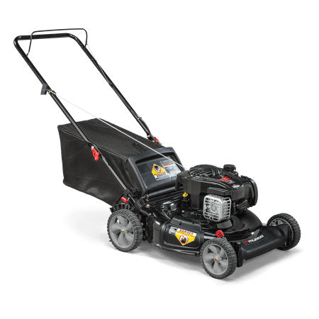 Murray 21" Gas Push Lawn Mower with Briggs and Stratton Engine, Side Discharge, Mulching, Rear Bag