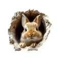 thumbnail image 1 of Nursery Rabbit Wall Peel Stick Cartoon Sticker Exquisite Playroom For Children Bedroom Wall Art Sticker Living Room Kids Room Home, 1 of 2