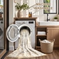 thumbnail image 5 of UERMEI 2'x3' Small Area Rugs for Entryway, Machine Washable Ultra-Thin Soft Rug, Non Slip Indoor Door Mats, Throw Rug for Bedroom Hallway, Laundry Room Carpets, Gray Gold, 5 of 7