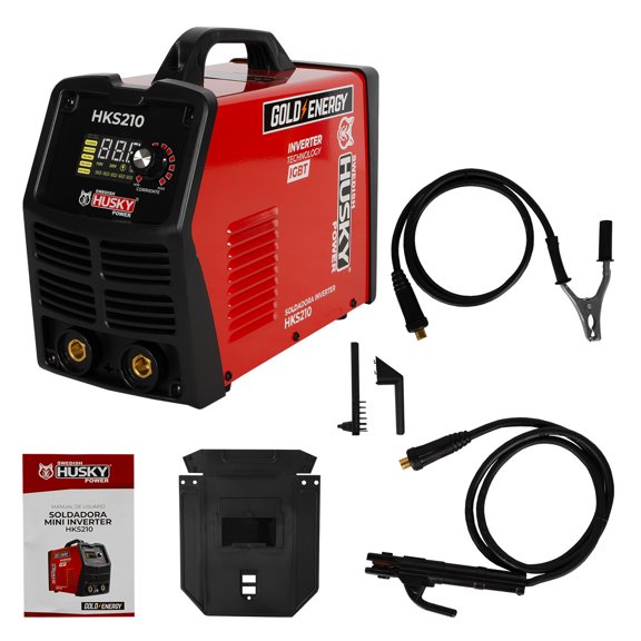 Soldadora 110/140a 220v/190a Swedish Husky Power HKS-210