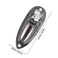 thumbnail image 2 of Luxshiny Guitar Jack Socket Negro Con Tornillos Incluidos Para Instalación En Guitarra Y Bajo Acústico, 2 of 8