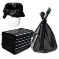 thumbnail image 4 of ZOUBAOQ Doublure de Bac Sacs à Ordures Robustes Sacs à Déchets Noirs Sac de Déchets Déchets D9R6 W3K5, 4 of 8