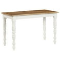 thumbnail image 1 of vidaXL Dining Table 120x60x76 cm Solid Mango Wood, 1 of 5