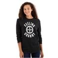 thumbnail image 3 of Feeling Cranky Bicycle Crank Cyclist Plus Size Long Sleeve Graphic Tee Shirt Brisco Brands 2X, 3 of 5