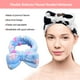 thumbnail image 5 of Minnieouse Diademas con lazo, banda elástica para la cabeza, banda para el sudor de franela suave, accesorios para el cabello, diadema para de cara Accesorio para el cabello fresa azul Minnieouse AP011184-18B, 5 of 6