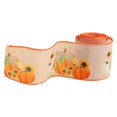 thumbnail image 1 of Envoltura de corona de Cinta de otoño mayimx con borde con cable para manualidades, 1 of 7