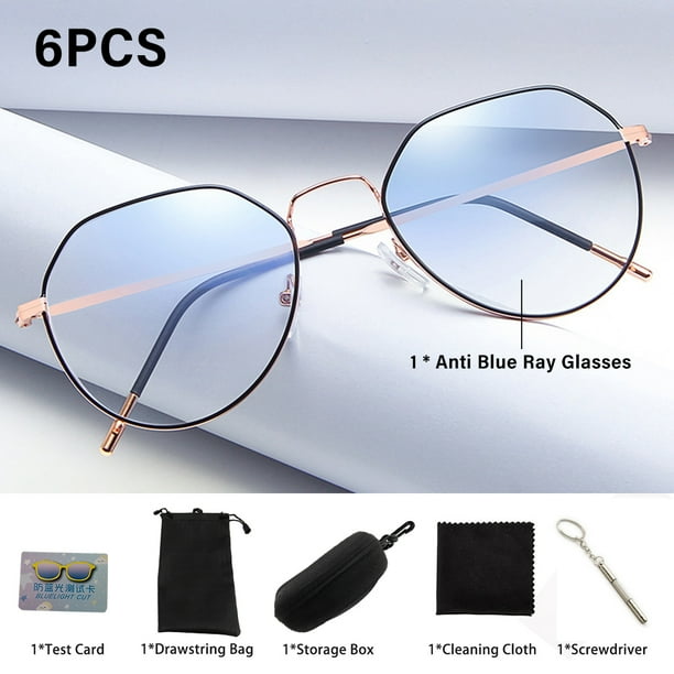 Luz Azul Lentes De Contacto Uv Gafas Antiluz Azul Lentes Con